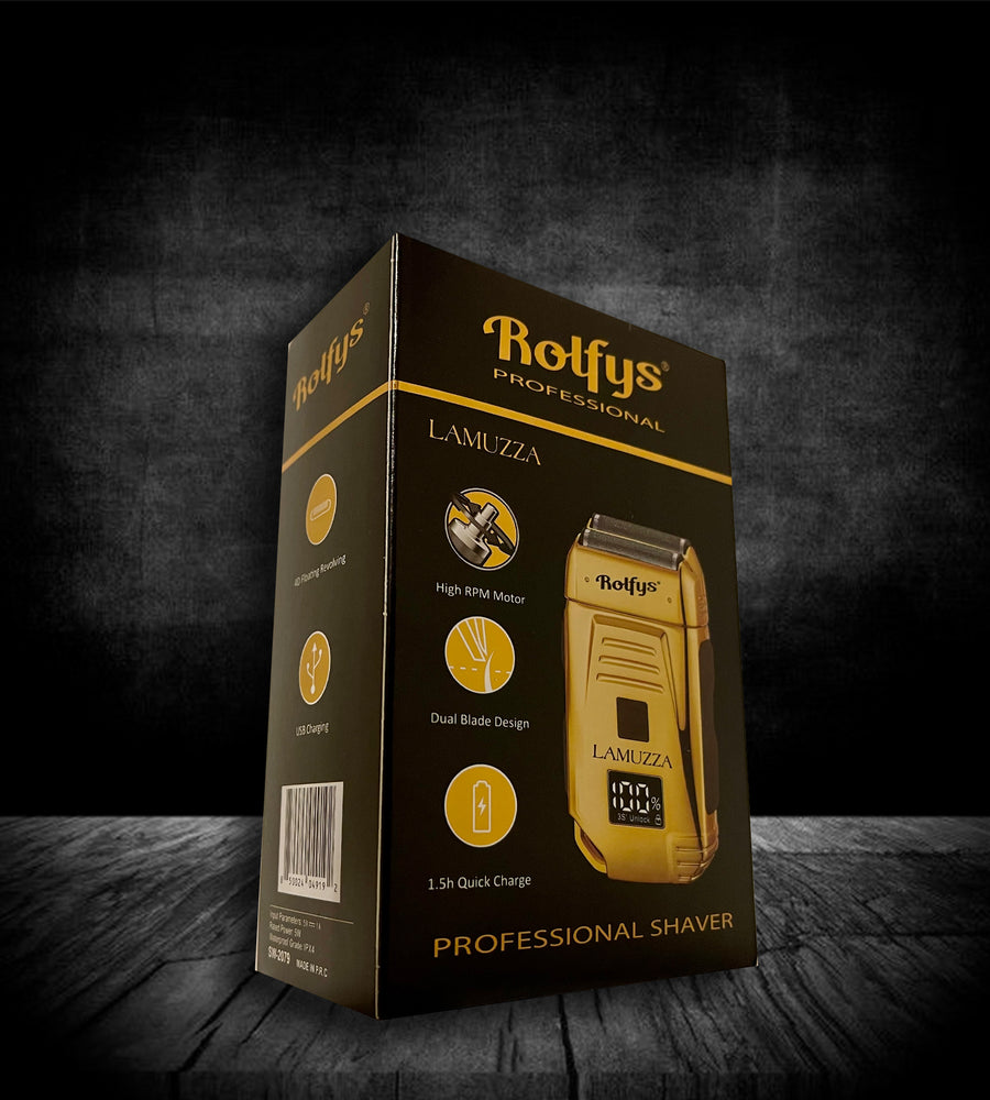 ROLFYS RECHARGEABLE HYPOALLERGENIC SHAVER
